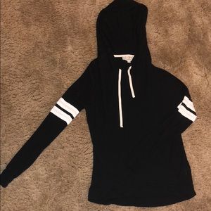 Flowy varsity hoodie